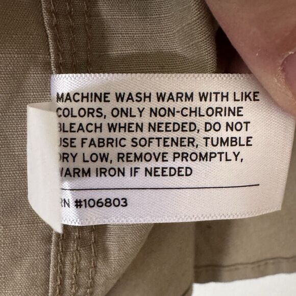 Duluth Mens Size L Tall Relaxed Fit Demo Crew Long Sleeve Work Shirt Button Down - Picture 13 of 15